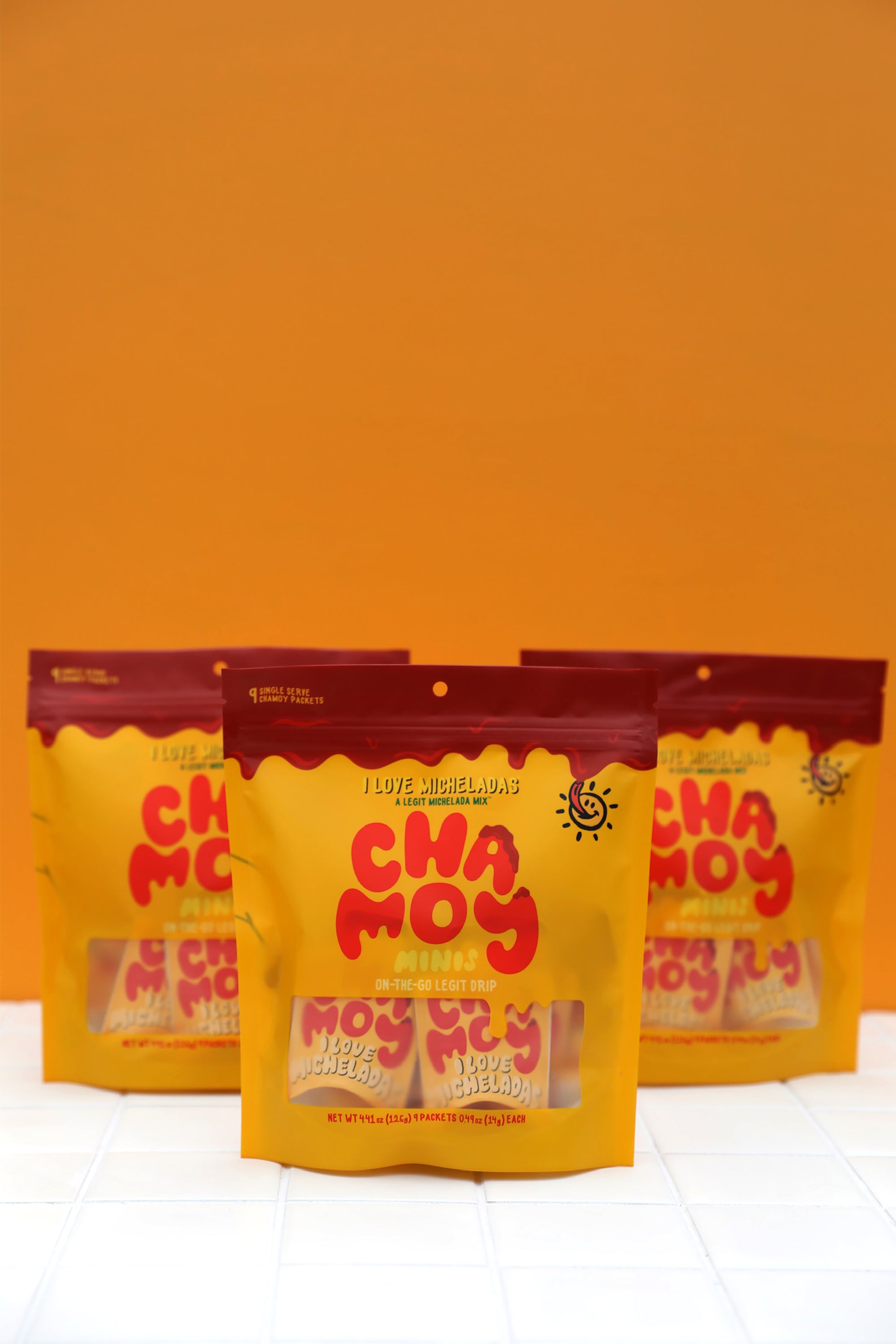 WHOLESALE Chamoy Minis (18 Bags of 9 Mini Chamoys Each)