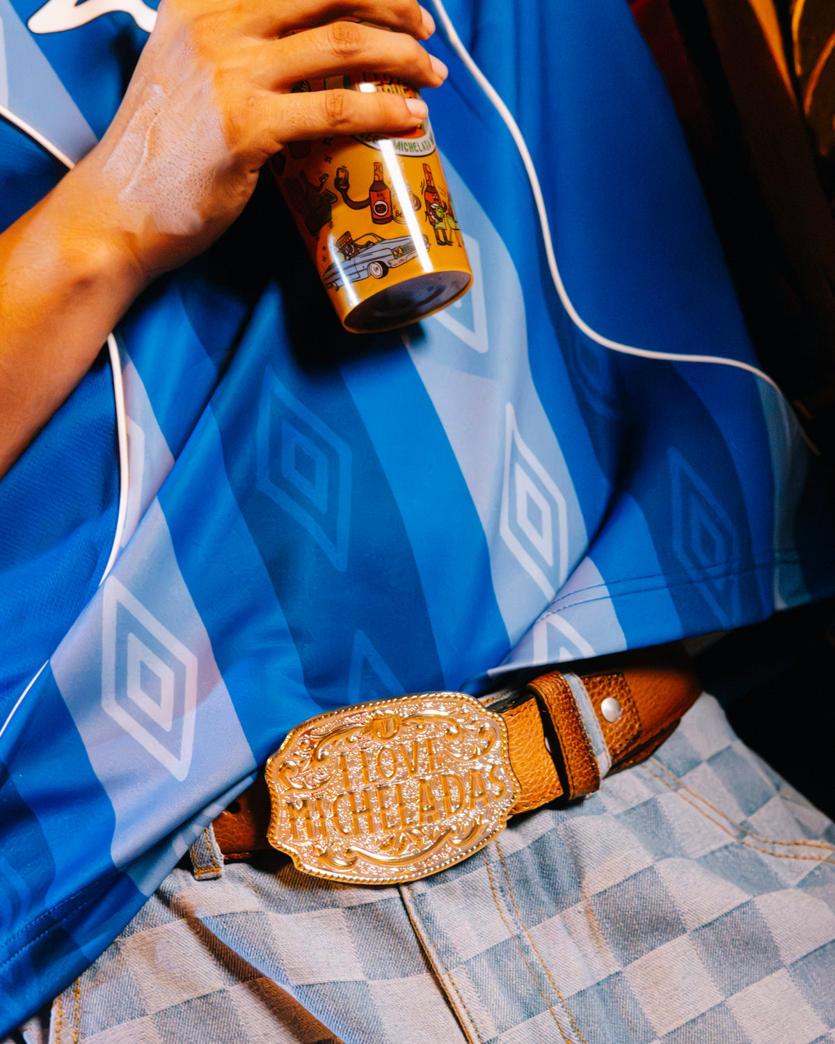I Love Micheladas Belt Buckle