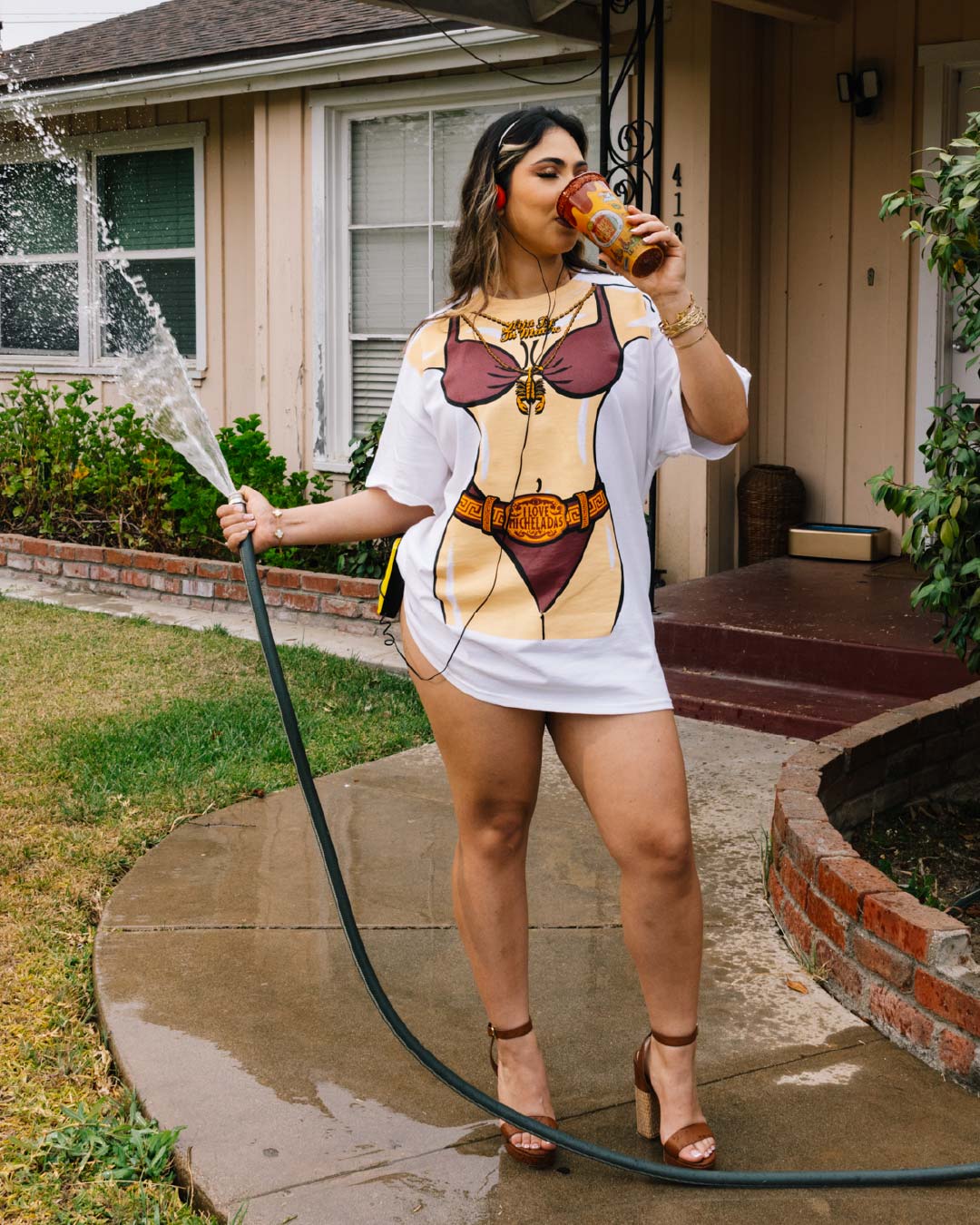 Chica Sexy Oversized T-Shirt