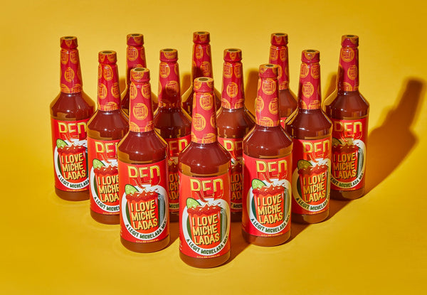 32oz RED ILM MIX WHOLESALE (12 PER CASE) – I Love Micheladas